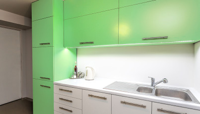 Особенности зеленых кухонь