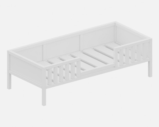 Кровать без выдвижных ящиков Амели 1900 мм