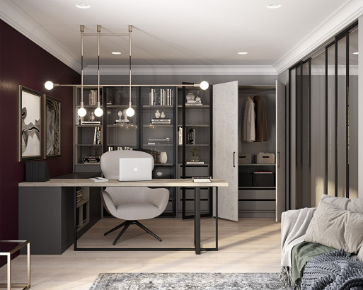 Гардеробный шкаф 3. Basic line